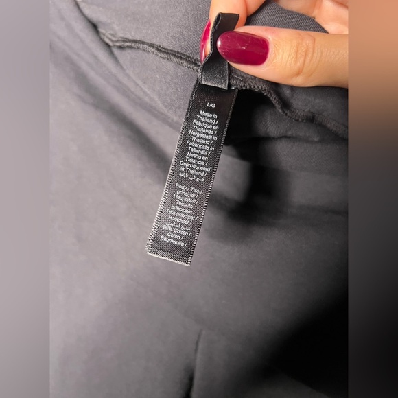 SKIMS Cotton Jersey Foldover Pant (Large) - Picture 6 of 7